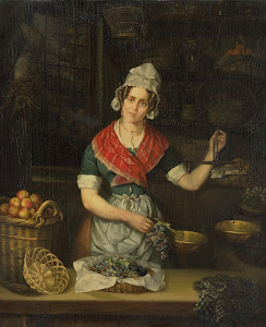 RIJKS: Henriëtta Christina Temminck: Fruit Seller 1860