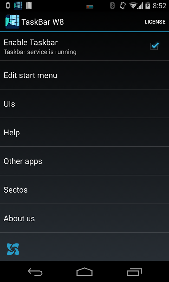 Taskbar Scroll Vista Nectur