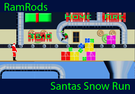 【免費街機App】Santas Snow Run-APP點子