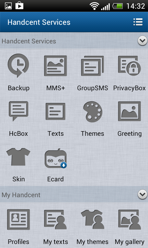 Handcent SMS - screenshot