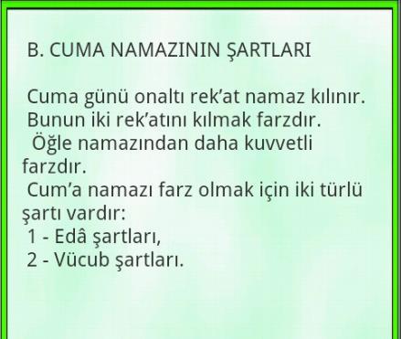 【免費教育App】CUMA NAMAZI Önemi Şartları-APP點子