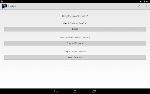 BusyBox Install Pro (No Root) - screenshot thumbnail