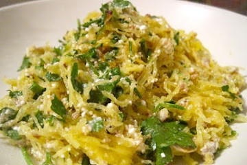 Spaghetti Squash with Ricotta, Hazelnuts &amp;amp; Parsley