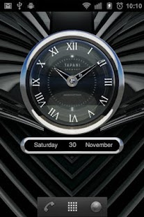 Free Download MANHATTEN STYLE CLOCK WIDGET APK
