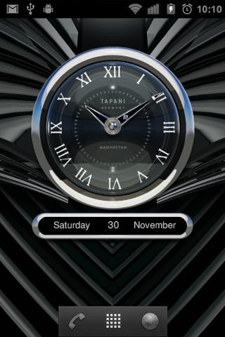 MANHATTEN STYLE CLOCK WIDGET Screen 2