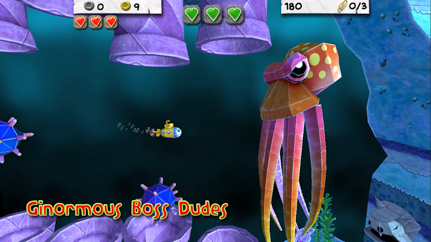 Paper Monsters 3d platformer Screen 2