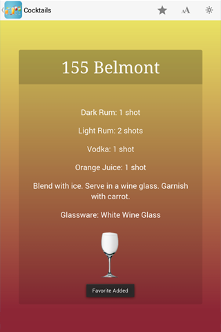 Bartenders Bible Screen 3