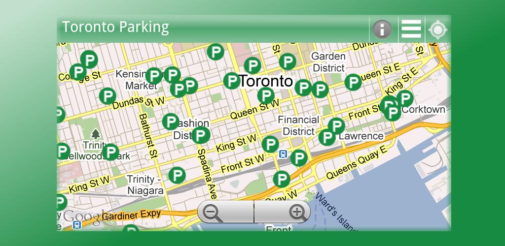 Free parking slot toronto