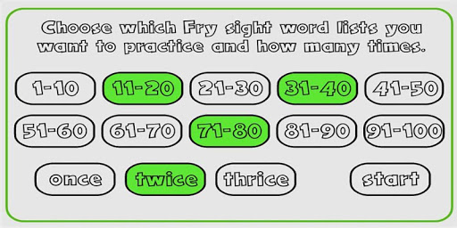 2nd 100 Fry Words Flash Cards