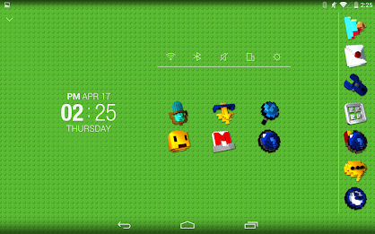 Colorful Block Atom theme poster 7