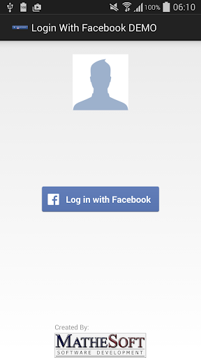 LoginWithFacebookDemo