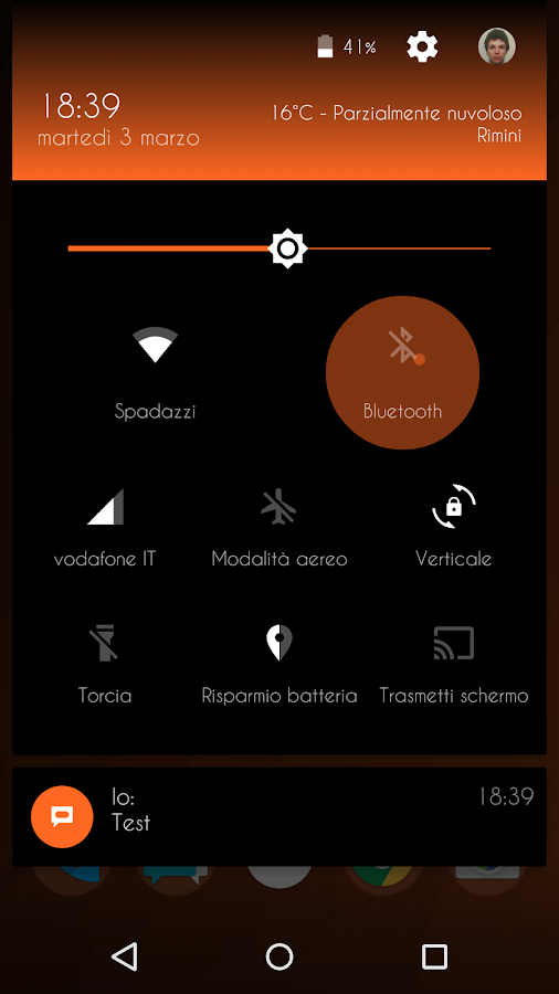 Orange Shade - CM12 Theme - screenshot