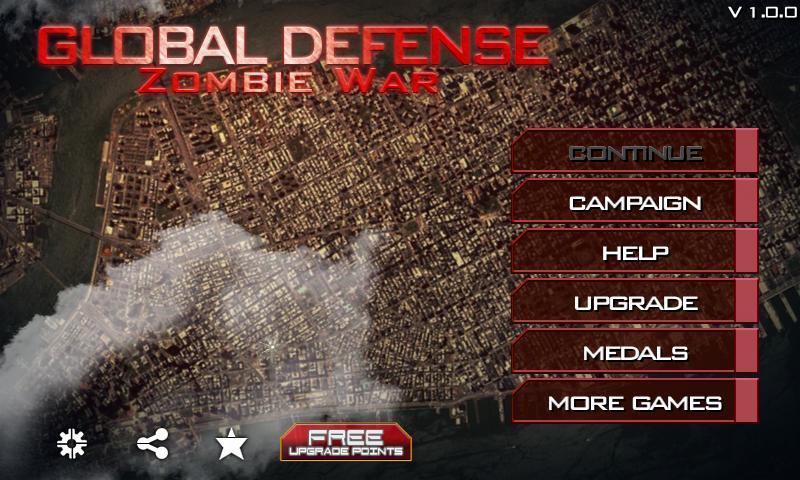 Global Defense: Zombie War - screenshot
