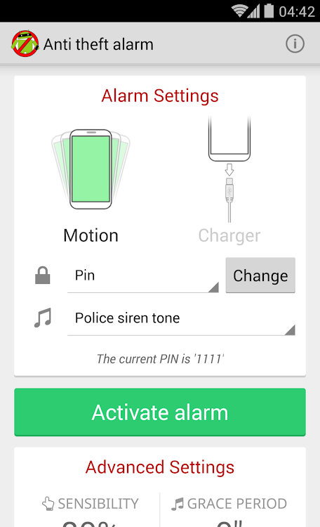 Anti Theft Alarm - New - (Android)
