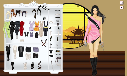 【免費休閒App】Ninja Girl DressUp-APP點子