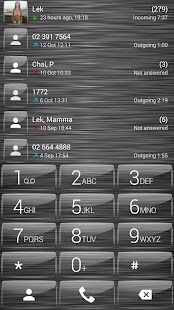 How to install Dialer theme Brushed Glass patch 4.0 apk for bluestacks