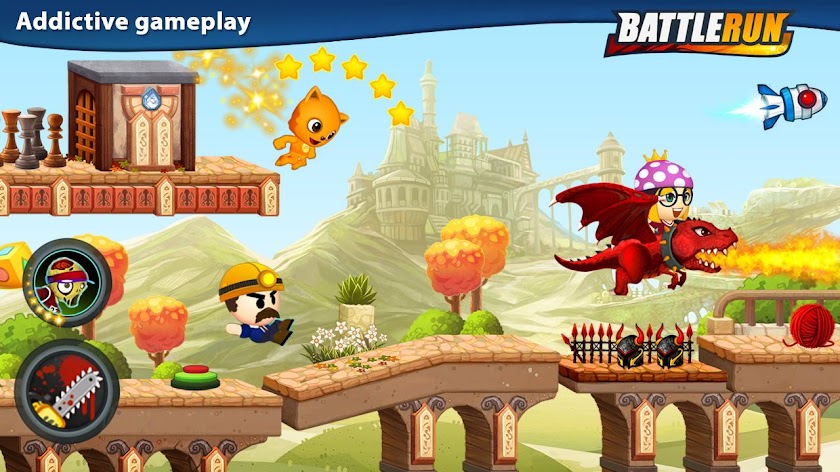 Battle Run Screen 2