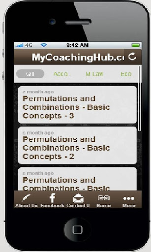 【免費教育App】MyCoachingHub - CA CPT-APP點子