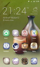 Ceramics Theme - ZERO launcher poster 1