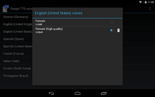 Conv. de texto em voz Google - screenshot thumbnail