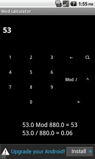 Mod Calculator