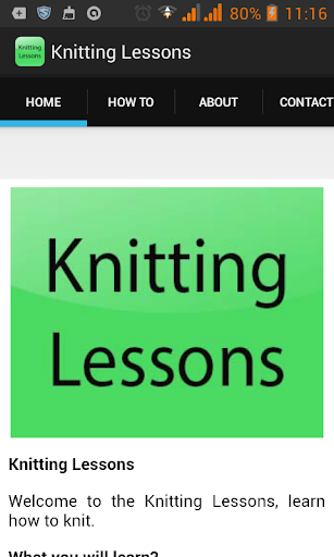 【免費生活App】Knitting Lessons-APP點子