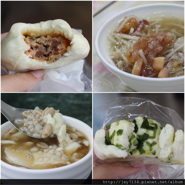 老龍師肉包、阿振肉包、龍山魷魚肉焿、冷凍豆花大王