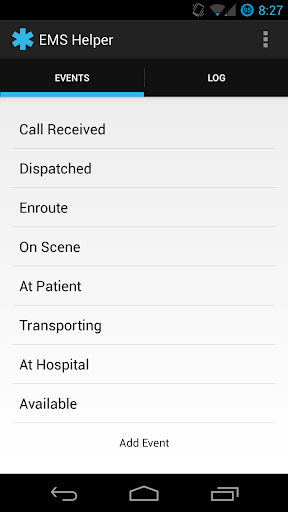 EMS Helper: Call Tracker