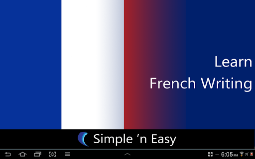 Learn French Writing by WAGmob