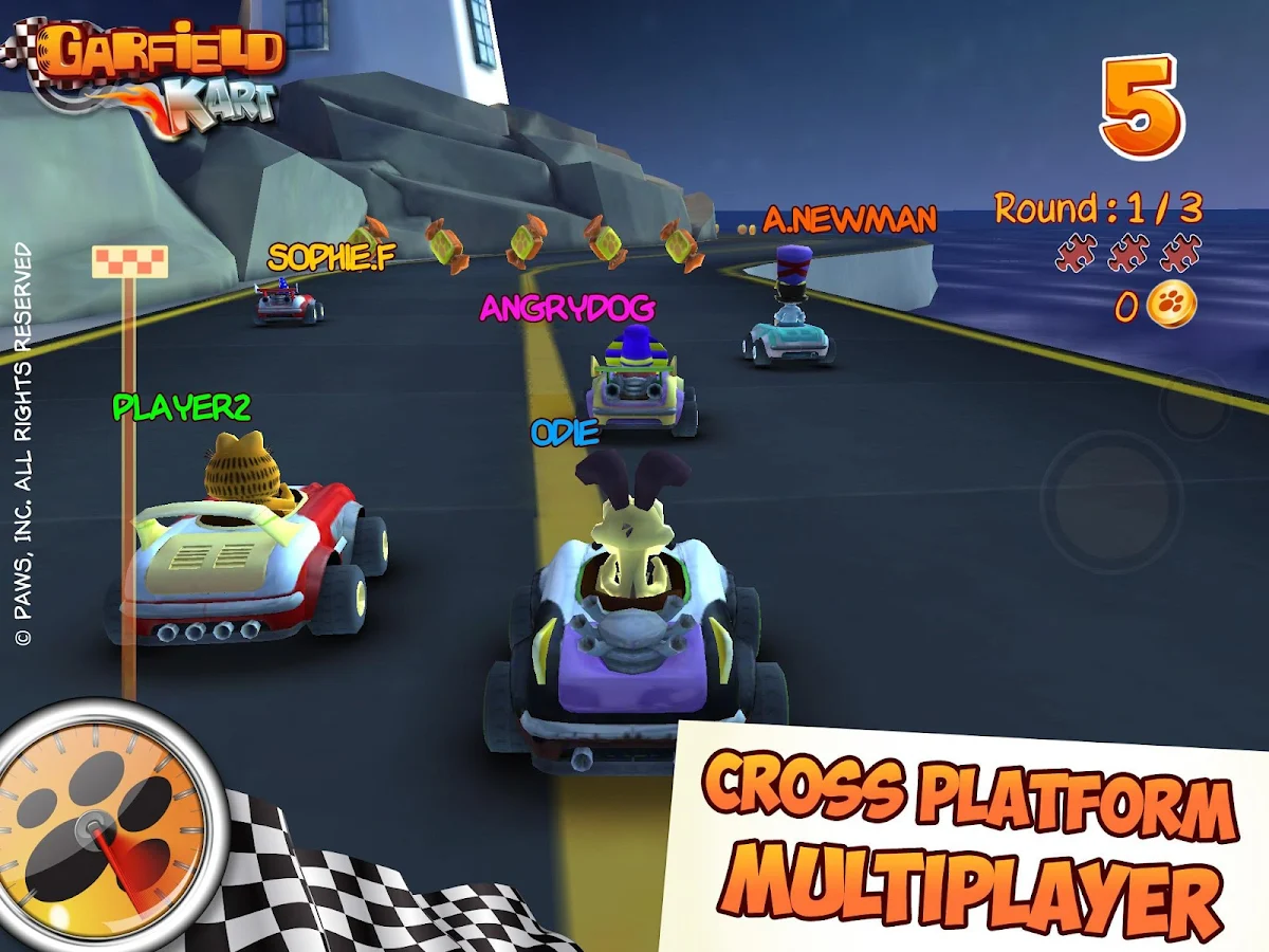 Garfield Kart - screenshot