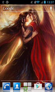 How to install Kiss of angel and girl LWP 1.0 mod apk for pc