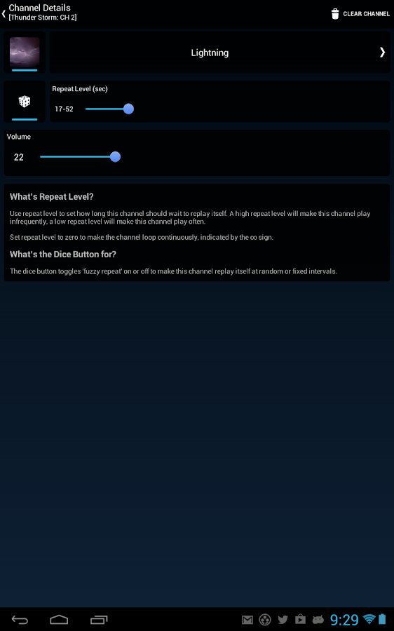 Ambio - Sleep Sounds - screenshot