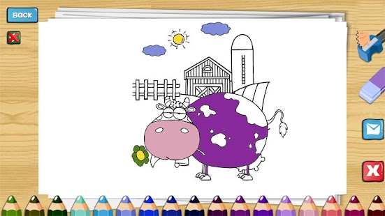 How to mod Coloring Book Farm Animals 1.3 apk for bluestacks