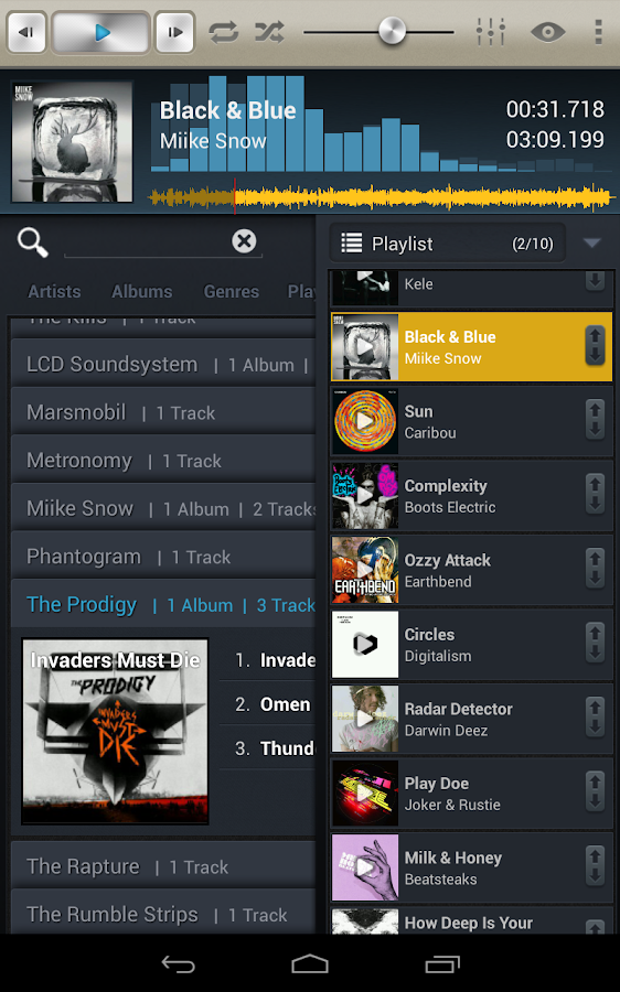 Select! Music Player Pro - screenshot