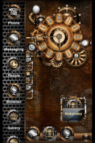 TSF Shell Theme Steampunk Screen 2