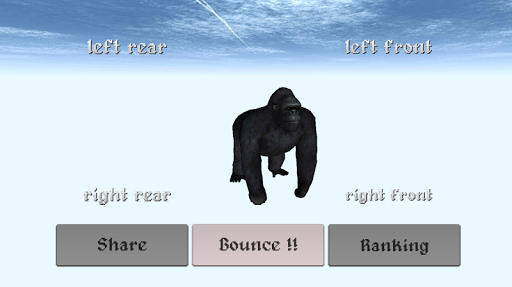 Bouncing Gorilla Simulator