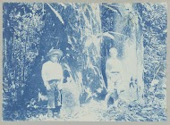 Anton en Piet achter Tourtonne