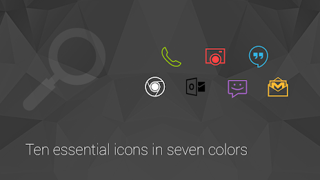 Minimalistic Icons Free poster 7