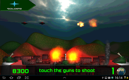 【免費街機App】City Defense: Alien Invasion-APP點子