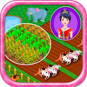 Princess Farm Games icon