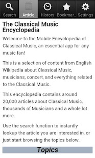 Classical Music Encyclopedia