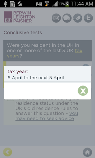 【免費商業App】BLP Tax Residence Test-APP點子