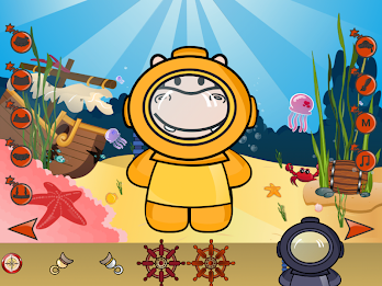 Hippo Dress Up Game poster 8