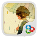 Still falls the rain... mobile app icon