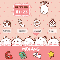 CUKI Themes love heart molang