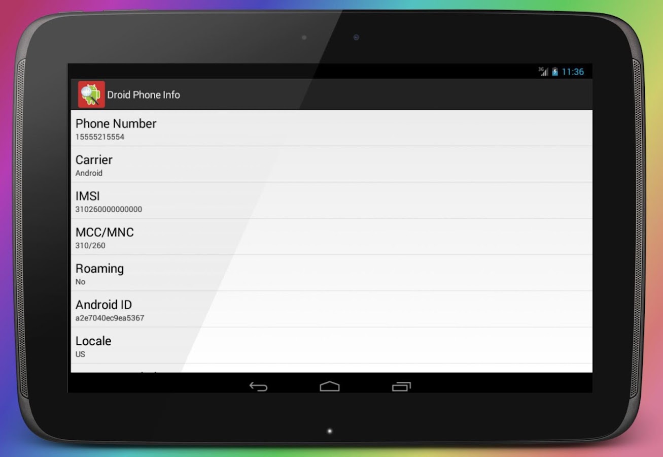 Android Get Serial Number - abcwriter