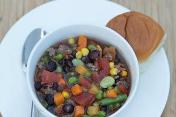 Slow Cooker Beef & Vegetable Soup