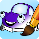 Cover Image of 下载 Coloring Book Cartoon Cars 1.01 APK