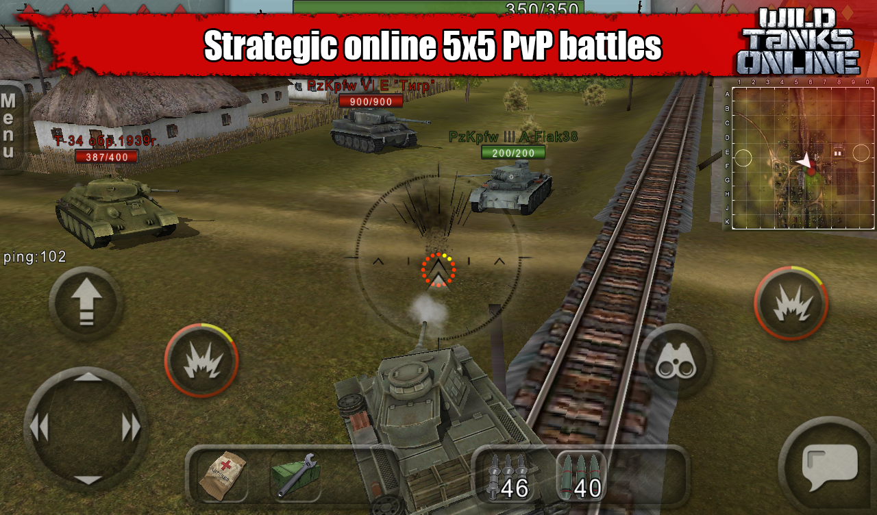 Wild Tanks Online - screenshot