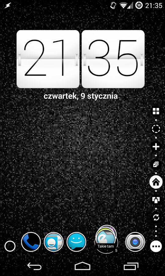 TSF Shell Theme Holo B&amp;W v1.9.5.2